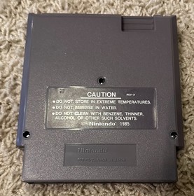 Nintendo NES Kung-Fu Heroes Cartridge w/ Sleeve