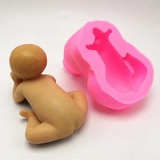 Stampo in silicone palla da baseball neonato bambino ragazzo resina gesso statuina arte fai da te stampo