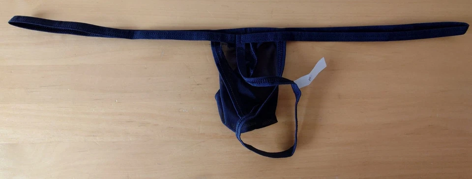 Super Thong 3D men String Tanga mosquito schwarz Gr.XL Neuware mit Etikett - Bild 2 von 3