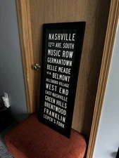 Nashville Subway Sign