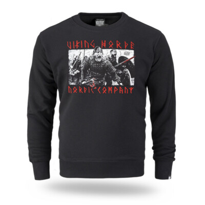 Herren Sweatshirt Jumper Pullover Wikinger Viking Valhalla Berserker Runen BC343