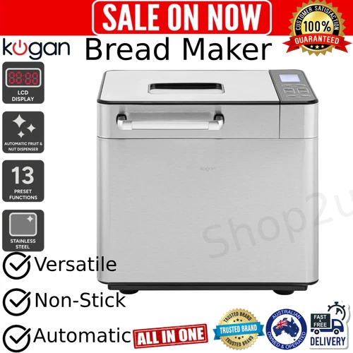 Kogan Premium Bread Maker Bread Makers Non Stick Pan Cake Loaf Oven Jam Machine
