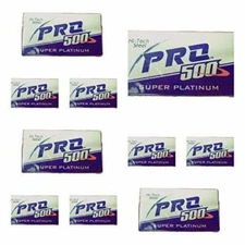 PRO Hi Tech Men's Shavings Razor Blades Double edge -Count 200 PCS FREE SHIPPING