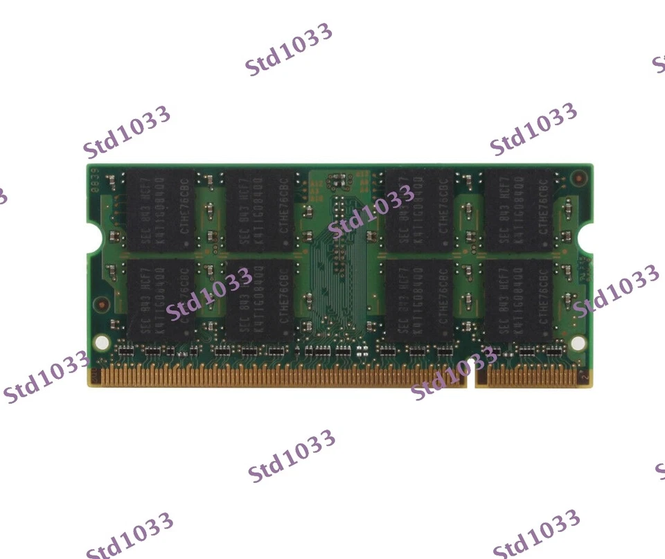 Kits 10pcs 2GB 2Rx8 PC2-6400 DDR2 800Mhz CL6 SODIMM Laptop Memory RAM Samsung - Image 3 of 4