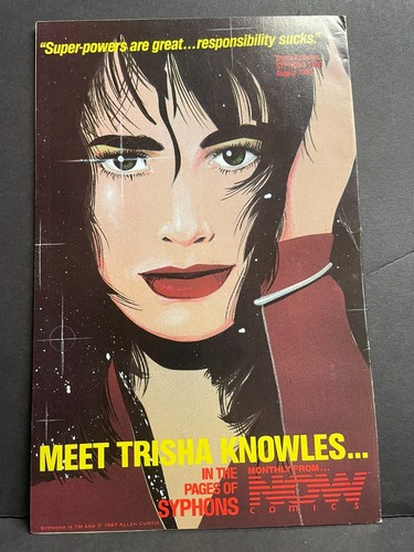 Syphons #1 - #7 1986 Lot of 7 High Grade NOW Comics - Picture 15 of 15