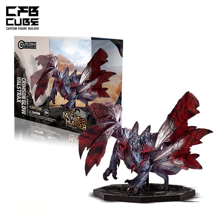 NEW CAPCOM FIGURE BUILDER CUBE MONSTER HUNTER Crimson Glow