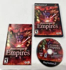 Dynasty Warriors 4: Empires (Sony PlayStation 2, Ps2) Complete Registration Card