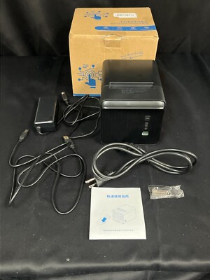 Milestone MHT-P80A Black 80mm Thermal USB LAN Thermal Printer With Auto Cutter