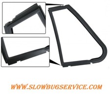 VW MAGGIOLONE BEETLE 1303 CABRIO GUARNIZ. DEFLETTORE SX VENT WING SEAL LEFT