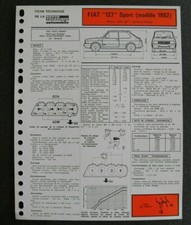 Revue technique Fiat 127