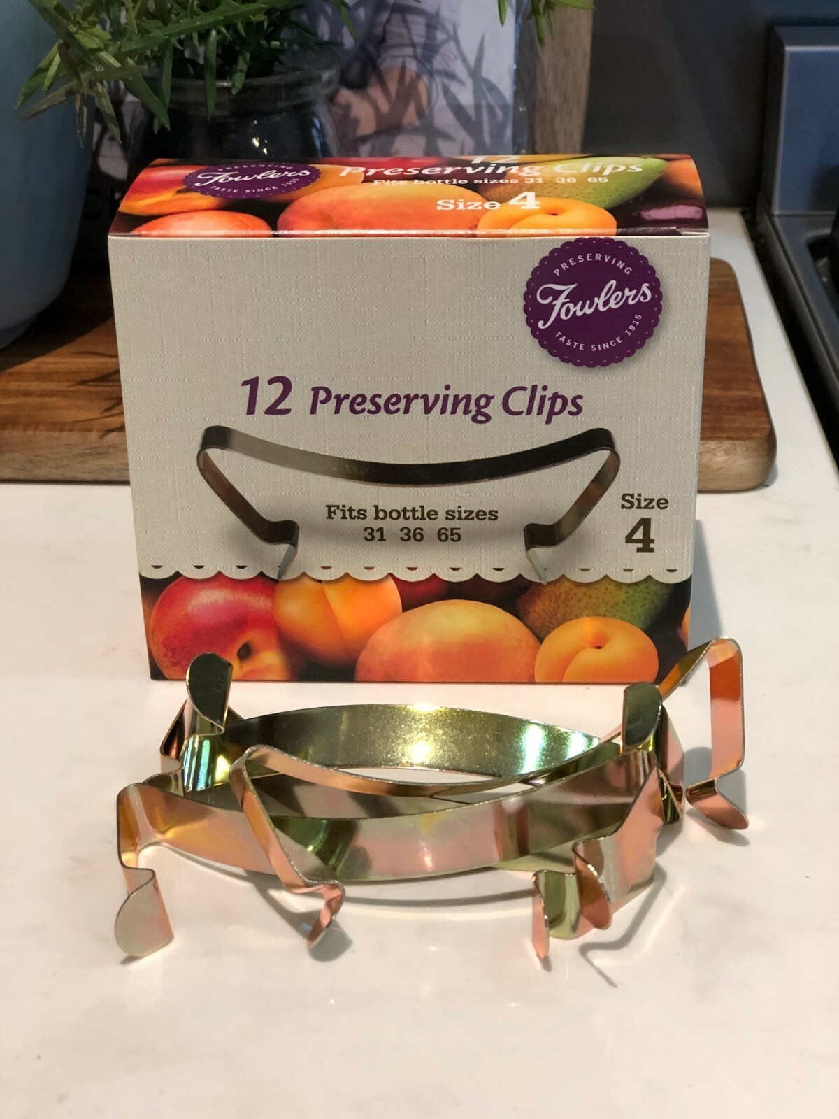Fowlers Vacola 12 x Steel Preserving Clips Boxed Size 4 Brand New | eBay