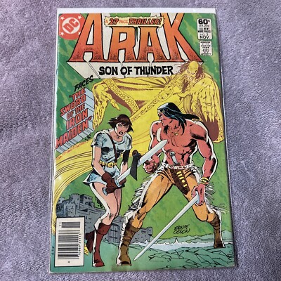 Arak Son of Thunder #3  DC Comics (1981) 1st Appearance of Valda the Iron Maiden