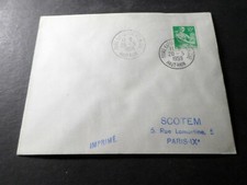 MARCOPHILIE FRANCE, 20.5.59, CACHET LETTRE FOIRE EXPO MULHOUSE, VF LETTER