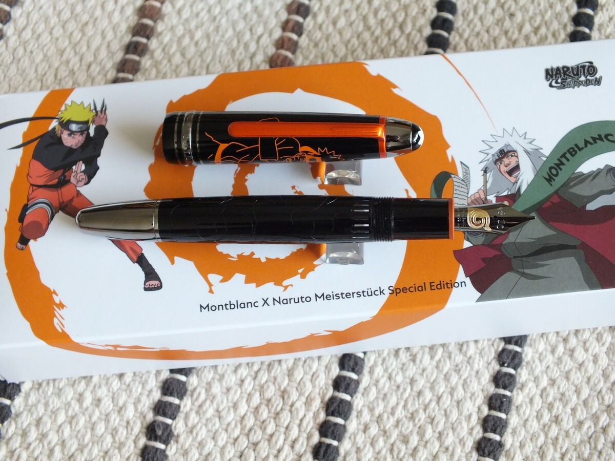 Montblanc x Naruto S Edition Meisterstück LeGrand 146 Fountain Pen
