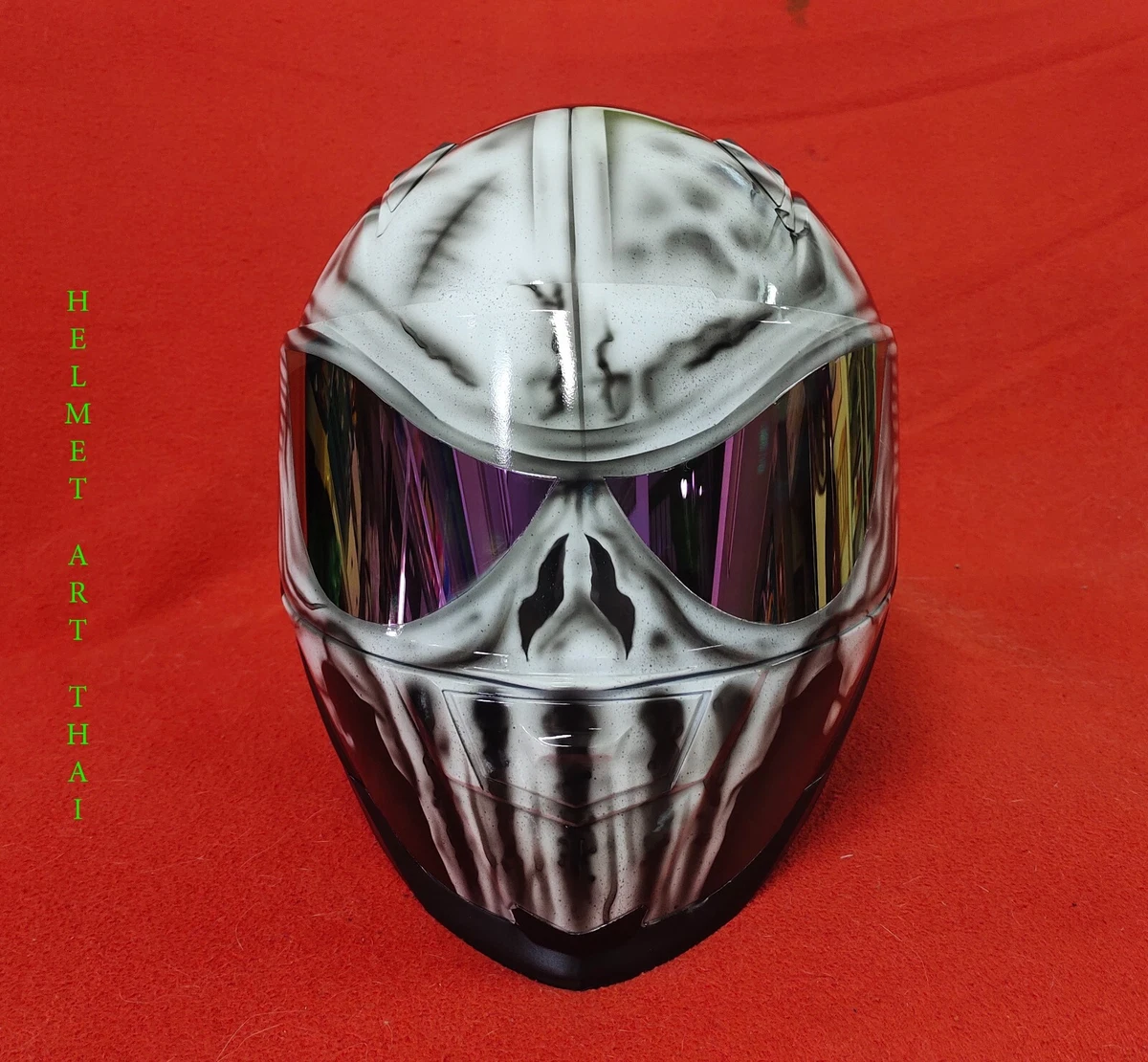 Punisher motorcycle helmet 2025