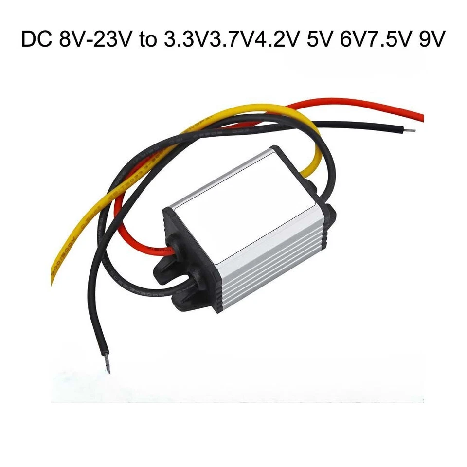 Waterproof Converter DC 12V To 5V 3.3V 3.7V 4.2V 6V 9V Power Buck Regulator - Image 2 of 4