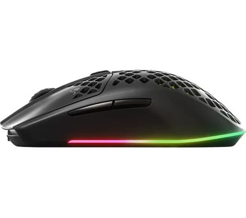 STEELSERIES Aerox 3 Onyx RGB Wireless Optical Gaming Mouse (Damaged Box) - Picture 3 of 5