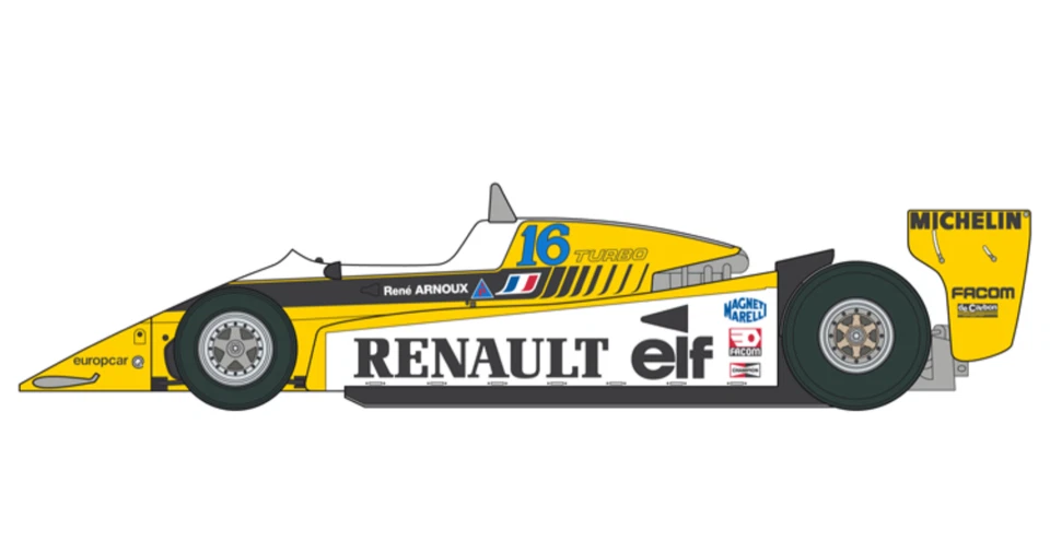ITALERI RENAULT RE 20 TURBO F1 - 4707 scala 1/12 - KIT MONTAGGIO - Immagine 2 di 4