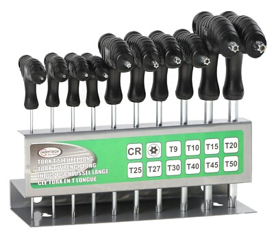TORX Schraubendreher Satz Schraubenzieher T-Griff Torxschlüssel 10-tlg.