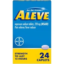  ALEVE 220MG TABLET 24CT