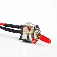 SPSTToggle Switch Wires On/Off Metal Mini Small Automotive/Boat/Car/Truck