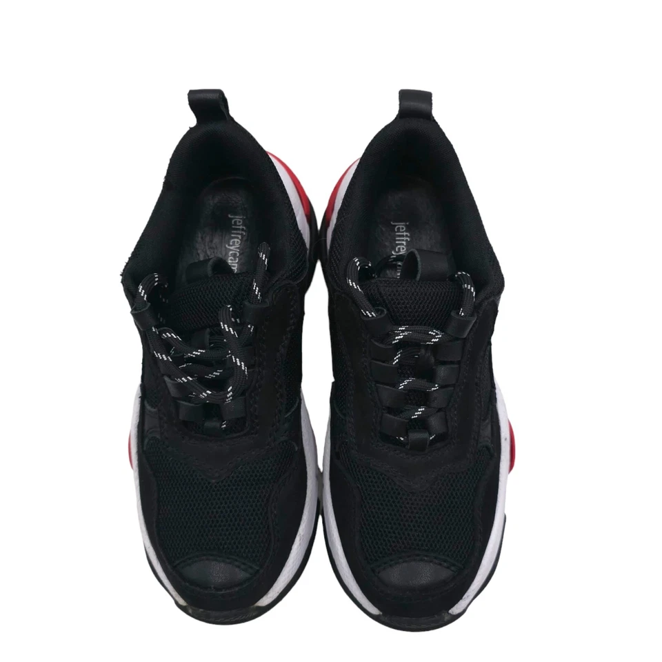 Zapatilla deportiva Jeffrey Campbell Lo Fi roja negra blanca talla 6 Foto 2 de 4