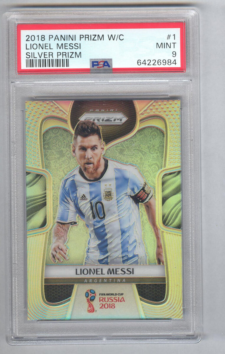 2018 Panini Prizm World Cup - Lionel Messi #1 Silver Prizm 2018 Panini Prizm World Cup - Lionel Messi #1 Silver Prizm