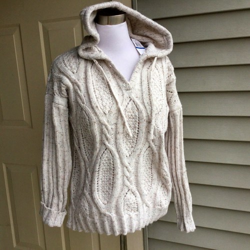 NWT Cupio Blush polyester hood sweater 