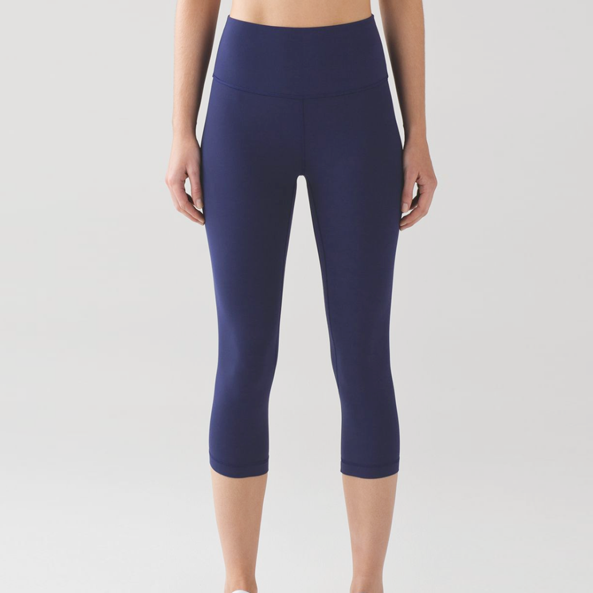 Lululemon Align Leggings Crop 19 High Rise Size 4 Hero Blue Nulu Navy  h60416 | eBay