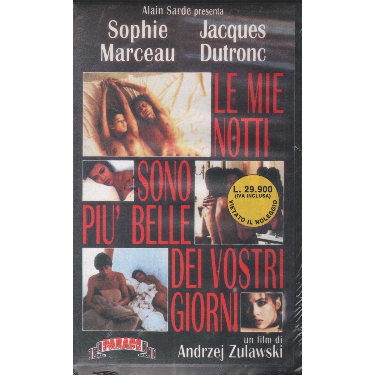 My Nights Are Best Of Your Days VHS Andrzej Zuławski Univideo - P