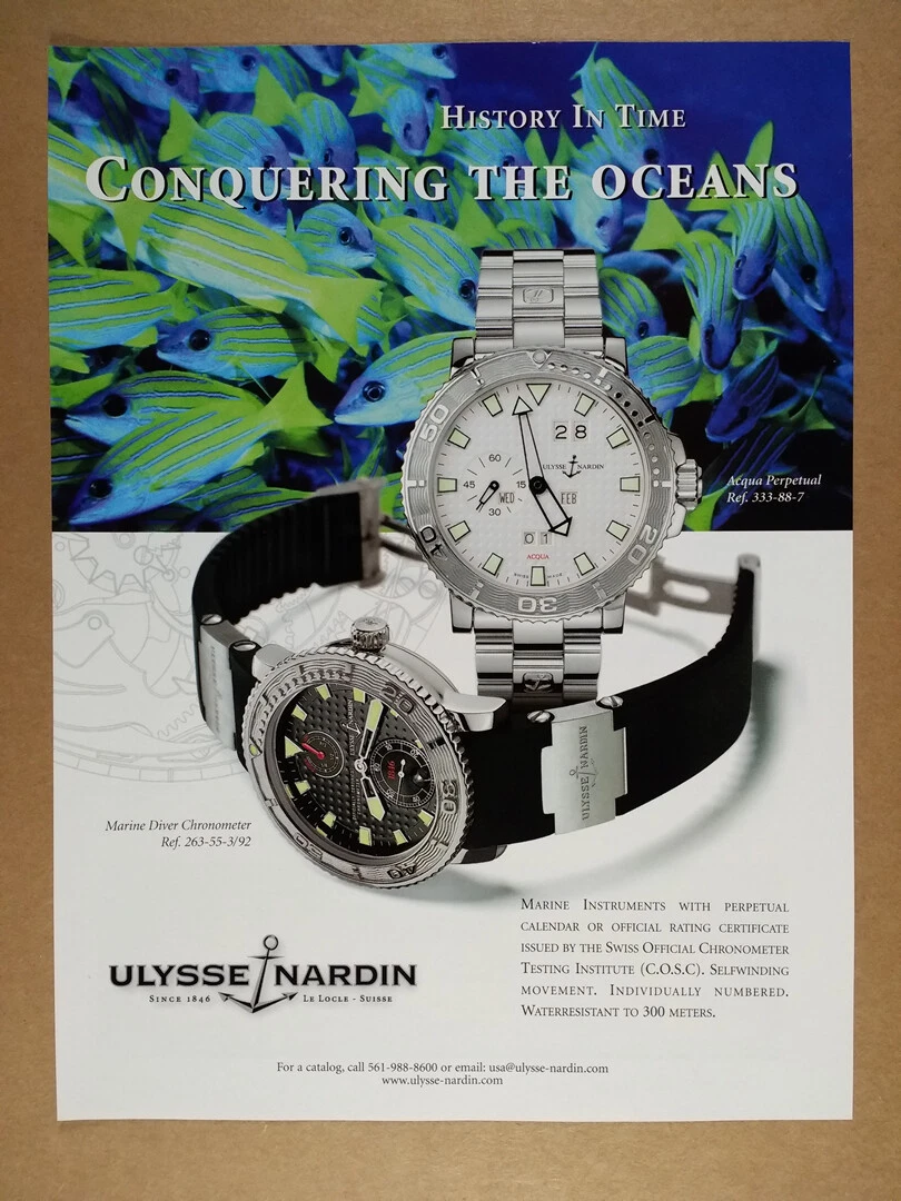 Ulysse nardin top acqua perpetual
