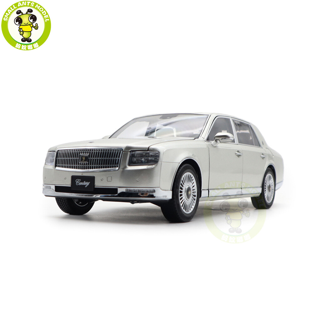 自動車 LCD 1:18 TOYOTA Century Diecast model 1/18 LCD Toyota Century Silver Diecast Model Car Gifts For