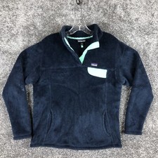 Patagonia Youth Synchilla Lightweight Snap-T Fleece Pullover Size XXL 16-18 Blue