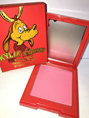 KYLIE JENNER Cosmetics MAX THE REINDEER Pressed Powder Blush GRINCH COLLECTION