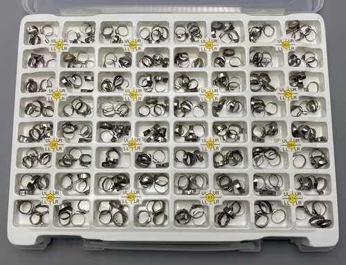320pcs/box Dental Orthodontic 1st Molar Bands Buccal Tubes #34-41+ Roth/MBT 022 - Picture 3 of 16