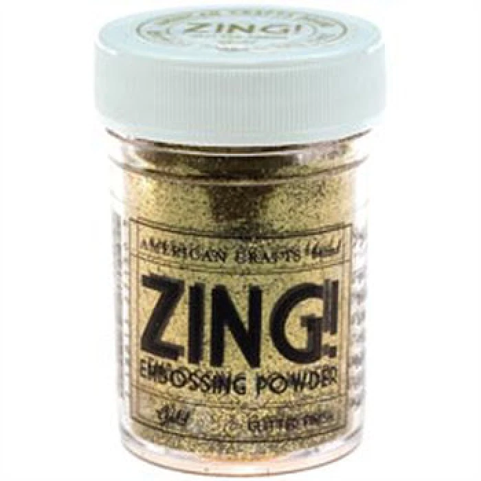 Zing Glitter Embossing Powder, Gold 27150 new - Image 3 of 3