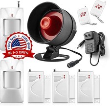 Alarmas Para Casa Inalambricas Puertas Ventanas Con Remoto Sensor De Movimiento.