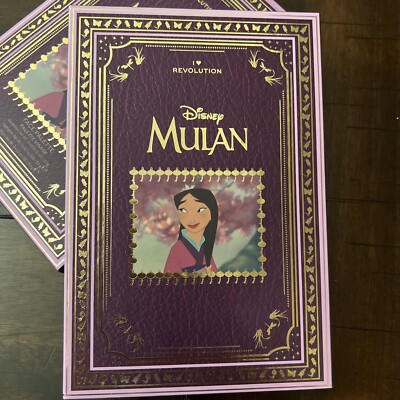 Disney Mulan Revolution X Storybook Eyeshadow / Blush Palette NIB