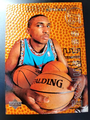 SHAREEF ABDUR-RAHIM BY THE NUMBER ROOKIE