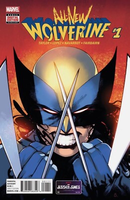 ALL NEW WOLVERINE 1 CVR A 1ST PRINT  1ST LAURA KINNEY AS WOLVERINE! NYX 3