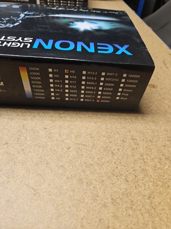 xenon conversion kit Bulbs H9 8000k 35w Hid Nissan Volvo Jeep Suzuki  - Image 2 of 3