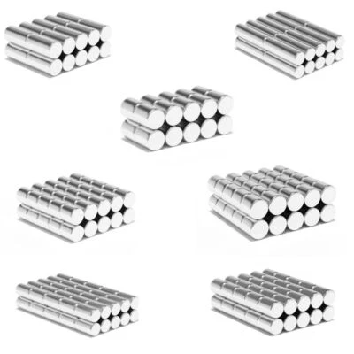 MAGNET STORE LIMITED SUPER STRONG Neodymium Cylinder Rod Magnets 2mm 3mm 4mm 5mm 6mm Magnet Rods N42
