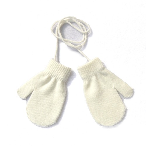 Baby Mittens Girls Boy Winter Warm Kids Magic PLush Knit Toddler Children Gloves - Picture 22 of 26
