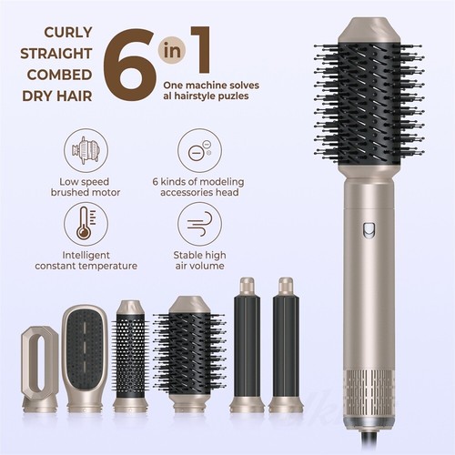 6 IN1 Haarbürste Haarstyler, Airstyler, Lockenstab, Haarstyler, Hair dryer 1000W - Bild 3 von 14
