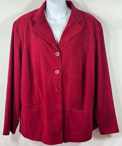 Blazer Femme Dressbarn, Taille PL, Couleur Kaki, En Polyester (neuf Sans étiquette)