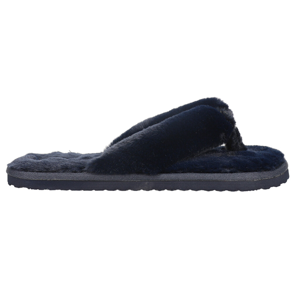 Женские синие повседневные тапочки Puma Fluff Flip Flop 385349-06 5890₽