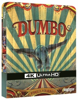 Dumbo 4K Ultra HD Blu-Ray Box Limited Collector's Edition SteelBook Box