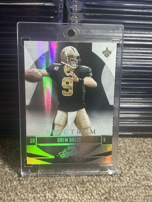 Donruss/Playoff 2008 Absolute Memorabilia Spectrum Drew Brees #91 034/100
