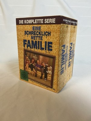 DVD Box - Eine schrecklich nette Familie - Die komplette Serie - 33 DVDs - TOP