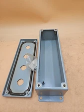 Saginaw Controls SCE-4PB 4 Hole Steel Pushbutton Enclosure